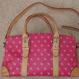 Dooney & Bourke Pink Domed Satchel